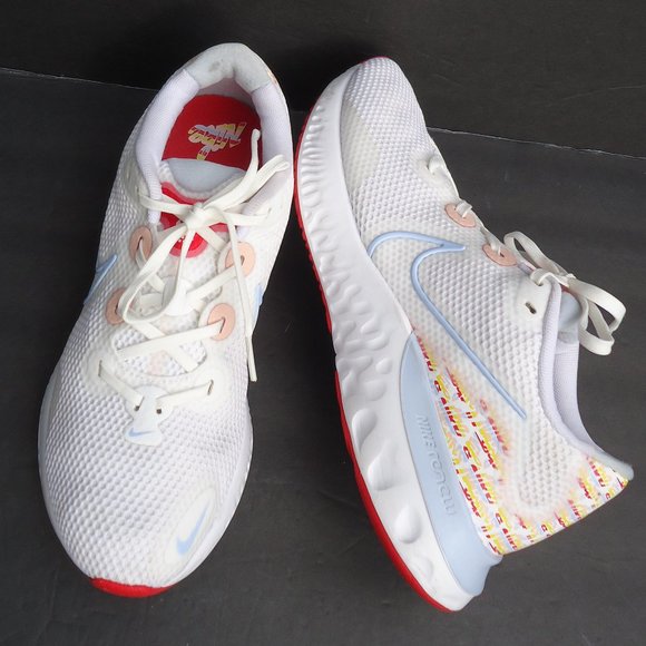 SIZE 9.5. NIKE Renew Run 'Graffiti Print' sneaker shoes. - Picture 13 of 16